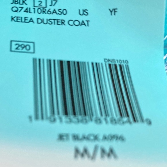 NWT Guess Kelea Duster Faux-Fur medium - Picture 8 of 8